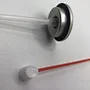 Activator valve for MDF adhesive accelerator